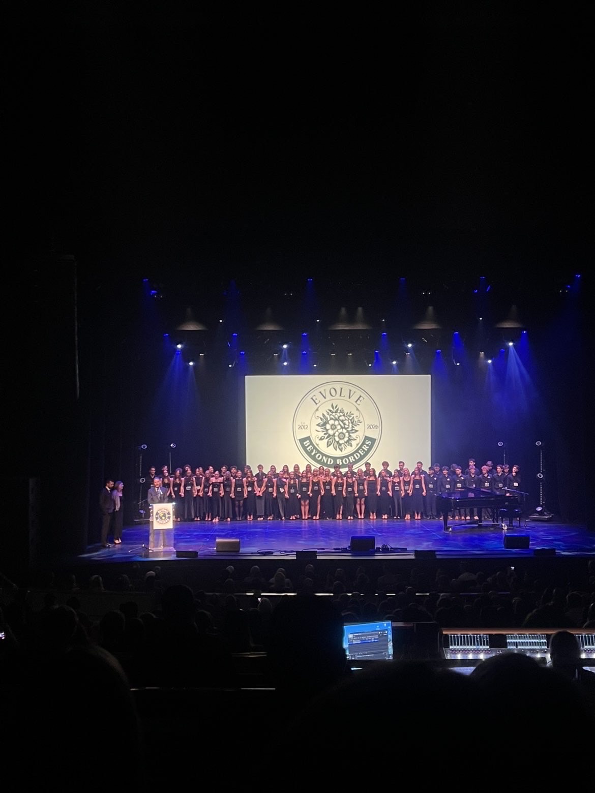 Beyond Borders Evolve gala visual